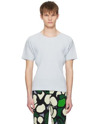 Homme Plissé Issey Miyake Homme Plissé Issey Miyake Grey Monthly Colour March T-shirt - Multicolour