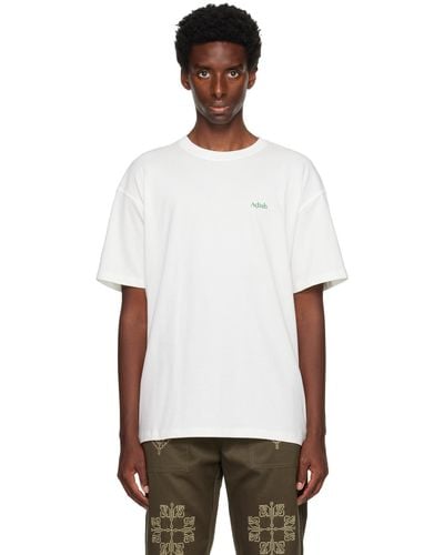 Adish ホワイト Shajarat Tシャツ