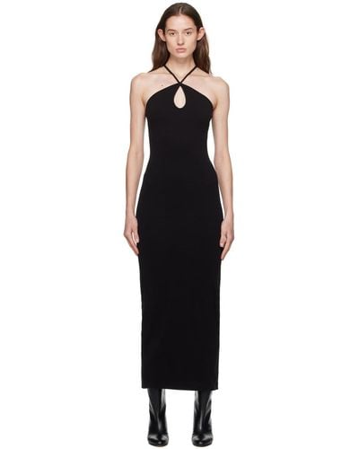 RE/DONE Keyhole Maxi Dress - Black
