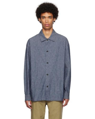 MHL by Margaret Howell Simple Shirt - Blue