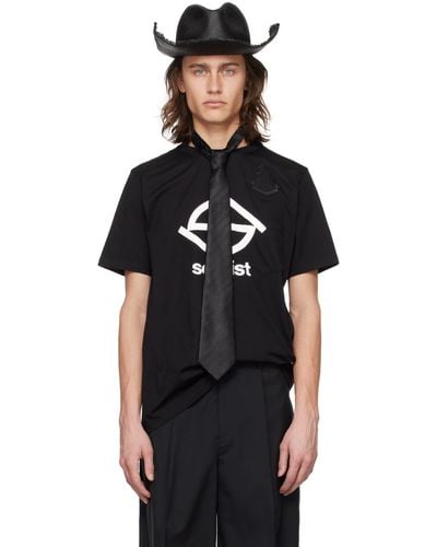 TAKAHIROMIYASHITA TheSoloist. Bone Emblem T-Shirt - Black