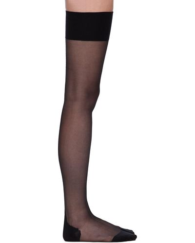 Agent Provocateur Amber Stockings - Black