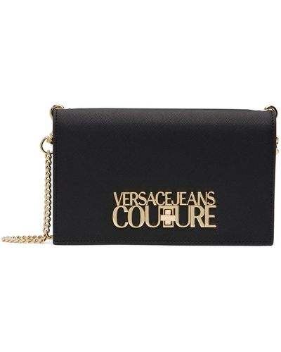 Versace Sac noir à verrou