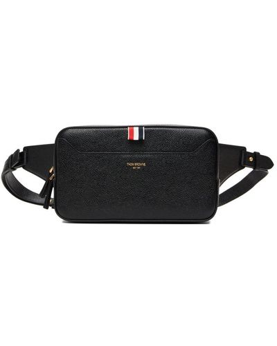 Thom Browne Belt Bag THOM NEW YORK◇CHEST BELT BAG IN PEBBLE GRAIN