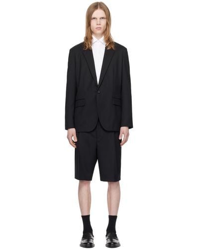 HUGO Black Single-button Suit