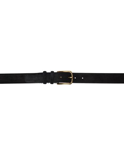 Officine Creative Black Strip 33 Belt
