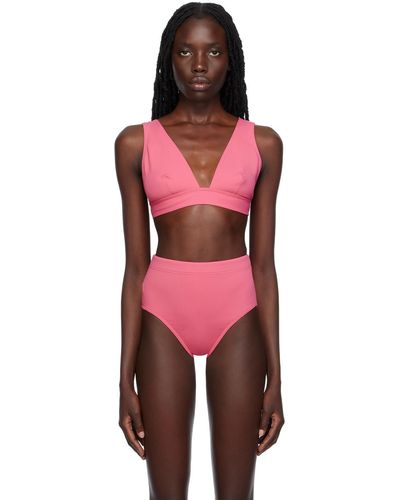 Eres Haut de bikini chrome rose - Rouge