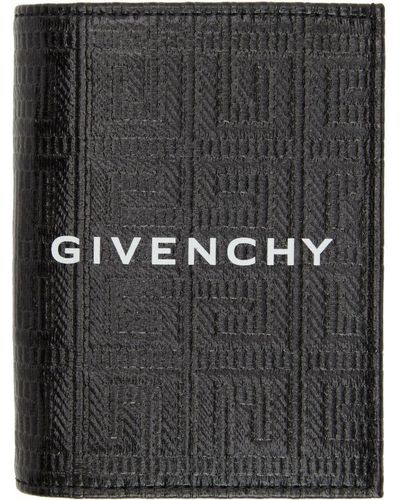Buy Givenchy x Josh Smith Billfold Wallet 'Black/Yellow' - BK608NK1JR 003