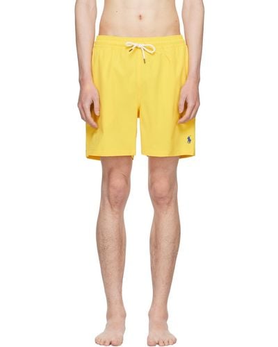 Polo Ralph Lauren Traveller Swim Shorts - Yellow