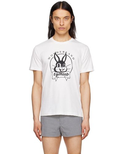 White Egonlab T-shirts for Men | Lyst