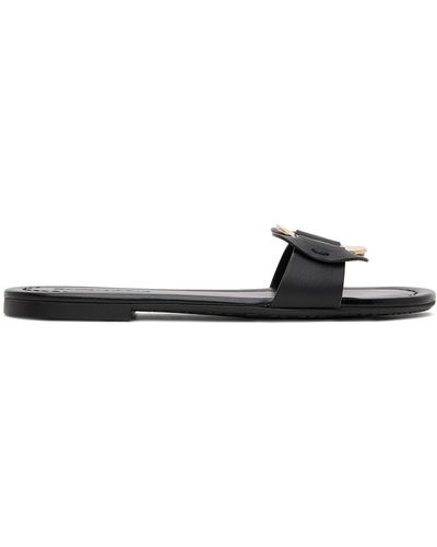 See By Chloé Black Chany Flat Sandals