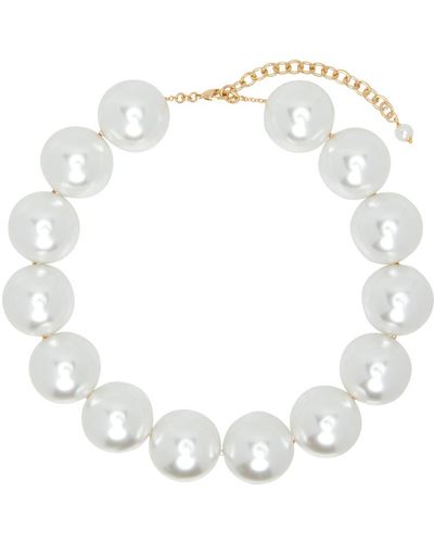 NUMBERING #9722 Necklace - White