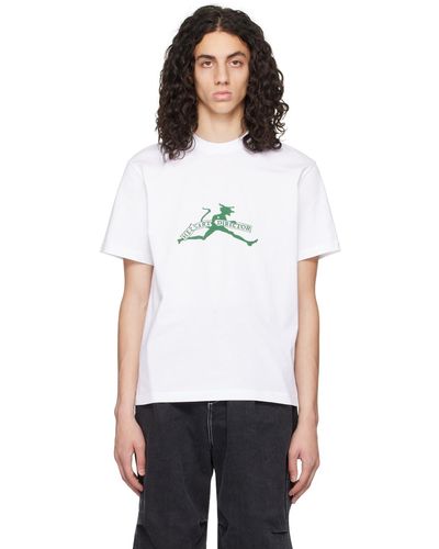 Sunnei T-shirt 'he-art director' blanc