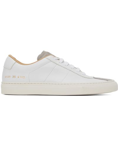 Common Projects Baskets court classic blanches - Noir