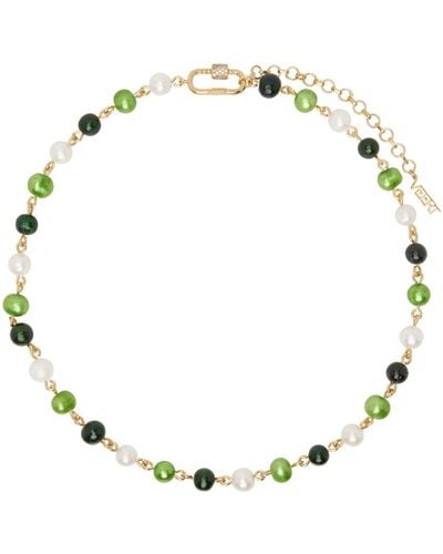 Veert 'the Single Multi Freshwater Pearl' Necklace - Metallic