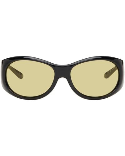 Courreges Black Hybrid 01 Sunglasses