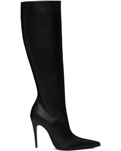 Magda Butrym Pointed Boots - Black