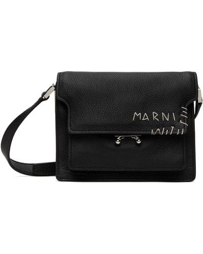 Marni Trunk Soft Mini Bag - Black