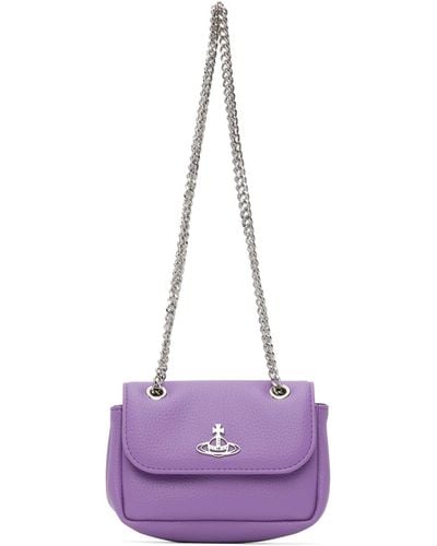 Vivienne Westwood Small Chain Bag - Purple