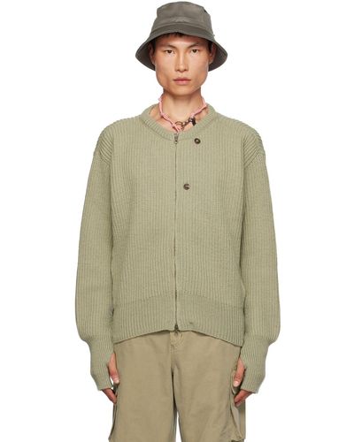 Our Legacy Cardigan vert