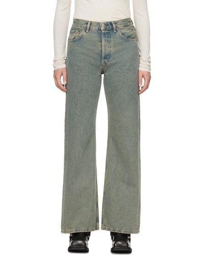 Acne Studios Jean décontracté 2021f delta bleu - Multicolore