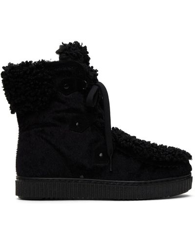 Anna Sui Pajar Edition Mod Boots - Black
