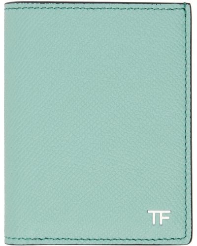 Tom Ford Folding Card Holder - Green