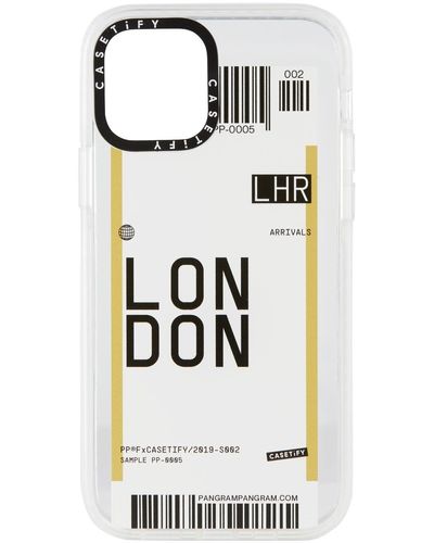 Casetify ホワイト London Lhr Iphone 12/12 Pro インパクト ケース