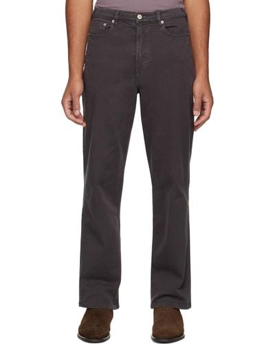 PS by Paul Smith Grey Relaxed-fit Jeans - Black