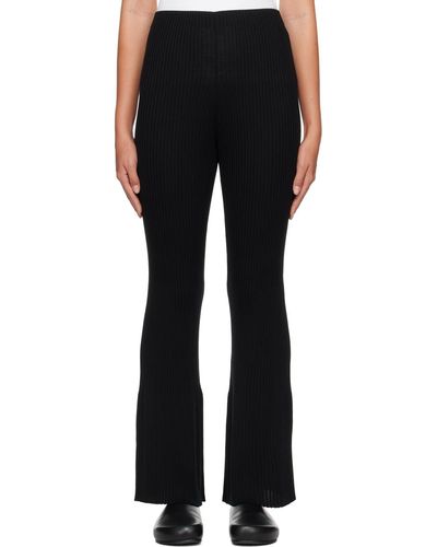 Wolford Black Flared Lounge Pants