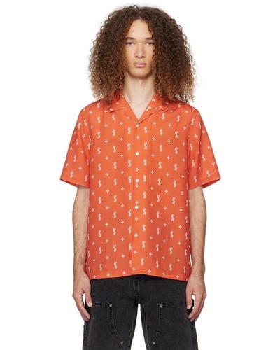 Ksubi Allstar Resort Shirt - Orange