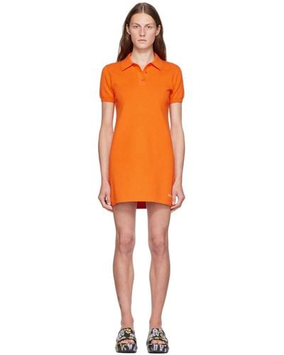 Marc Jacobs Robe courte 'the tennis dress' - Orange