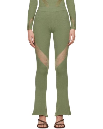 Isa Boulder Pantalon vert exclusif à ssense