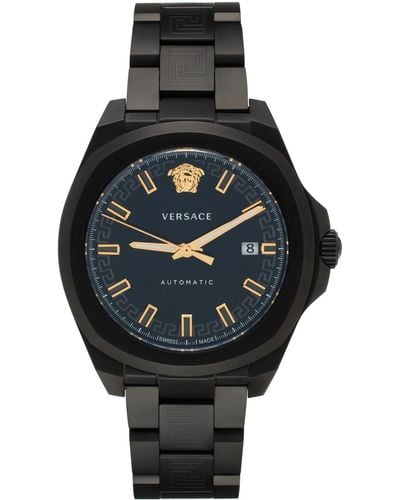 Versace Geo 自動巻き 腕時計 - ブラック