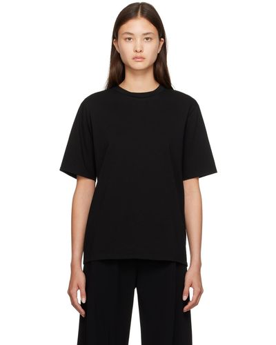 The Row T-shirt chiara noir