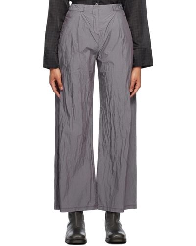 Our Legacy Purple Serene Trousers - Black