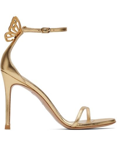 Sophia Webster Mariposa Heeled Sandals - Metallic