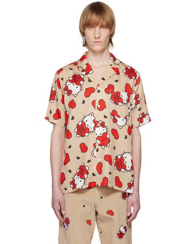 Soulland Hello Kitty Edition Orson Shirt - Red