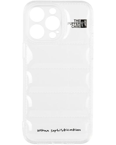 Urban Sophistication 'The Puffer' Iphone 14 Pro Max Case - White