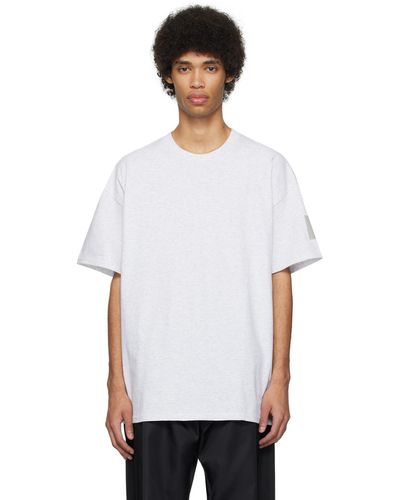 N. Hoolywood Half Sleeve T-shirt - White