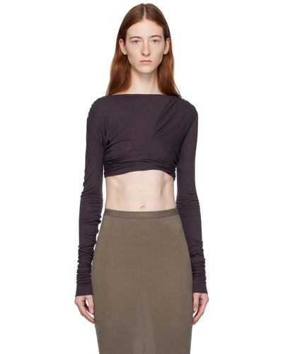 Rick Owens Lilies Jade Long Sleeve T-shirt - Multicolour