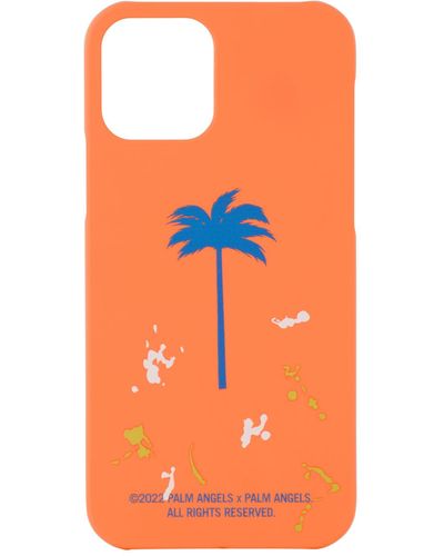 Palm Angels Palm Tree Iphone 12 Pro Maxケース - オレンジ