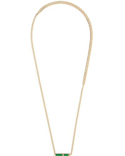 Ottega gold shop bar necklace