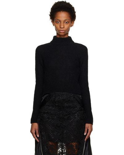 Our Legacy Black Intact Turtleneck