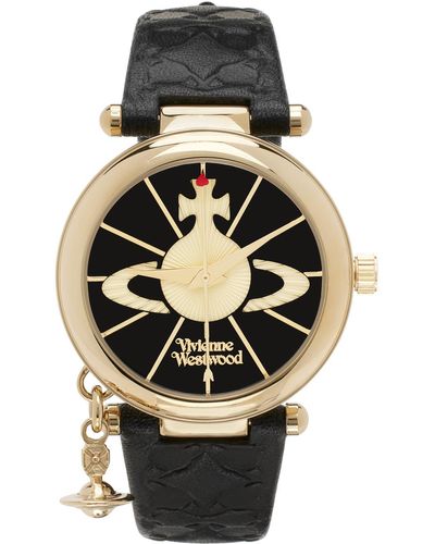 Vivienne Westwood Orb Watch - Black