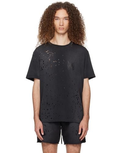 Amiri T-shirt shotgun noir