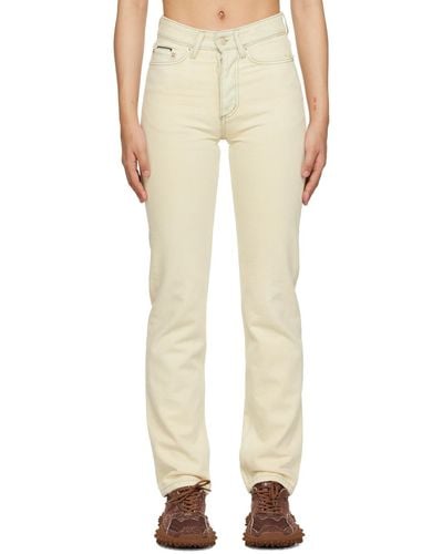 Eytys Off-white Orion Jeans - Natural