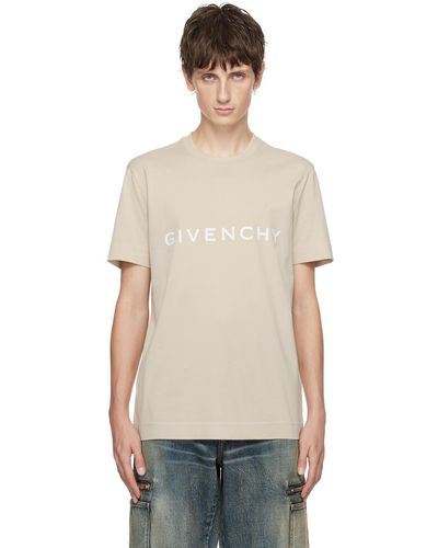 Givenchy T-shirt à logo - Gris