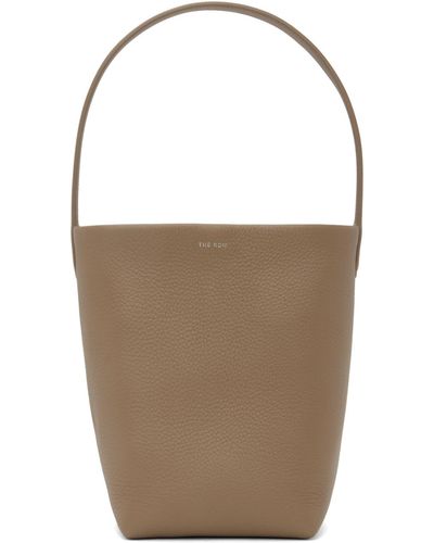 The Row Taupe Small N/s Park Tote - Multicolor
