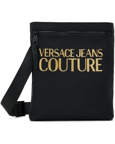 Versace Black Logo Couture Bag